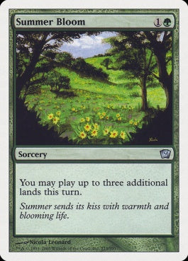 naokuroshop MTG [9ED][273][緑][U][EN][花盛りの夏/Summer Bloom] NM