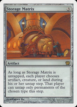 naokuroshop MTG [9ED][310][茶][R][EN][保管庫集合所/Storage Matrix] NM