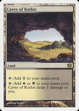 naokuroshop MTG [9ED][320][土地][R][JP][コイロスの洞窟/Caves of Koilos] NM