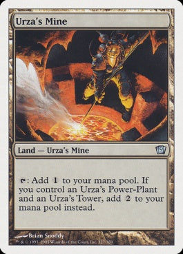 naokuroshop MTG [9ED][327][土地][U][JP][ウルザの鉱山/Urza's Mine] NM