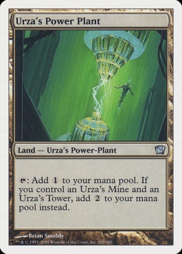 naokuroshop MTG [9ED][328][土地][U][JP][ウルザの魔力炉/Urza's Power Plant] NM