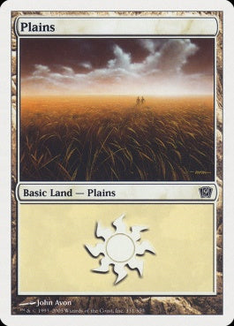 naokuroshop MTG [9ED][331][土地][C][JP][平地/Plains] NM