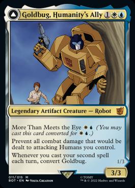 naokuroshop MTG [BOT][011][多][M][EN][人類の友、ゴールドバッグ/Goldbug, Humanity's Ally]（foil） NM