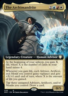 naokuroshop MTG [BRC][046][多][R][EN][最高機構長/The Archimandrite]（foil） NM