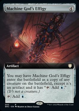 naokuroshop MTG [BRC][063][茶][R][EN][機械神の肖像/Machine God's Effigy] NM