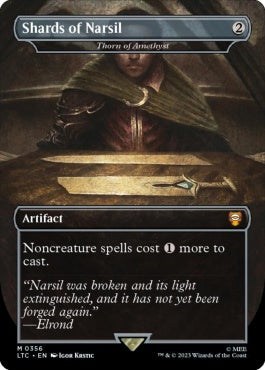 naokuroshop MTG [LTC][0356][茶][M][EN][ナルシルの破片（アメジストのとげ）/Shards of Narsil（Thorn of Amethyst）]（foil） NM