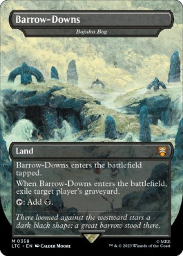 naokuroshop MTG [LTC][0358][土地][M][EN][塚山丘陵（ボジューカの沼）/Barrow-Downs（Bojuka Bog）]（foil） NM