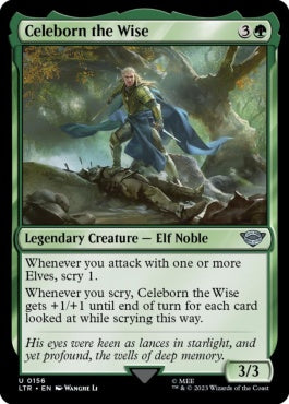 naokuroshop MTG [LTR][0156][緑][U][EN][賢者ケレボルン/Celeborn the Wise] NM