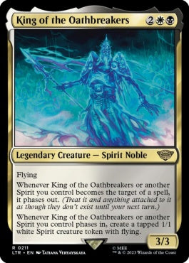 naokuroshop MTG [LTR][0211][多][R][EN][誓言破りし者の王/King of the Oathbreakers] NM