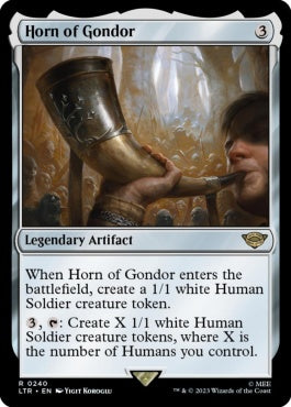 naokuroshop MTG [LTR][0240][茶][R][EN][ゴンドールの角笛/Horn of Gondor]（foil） NM