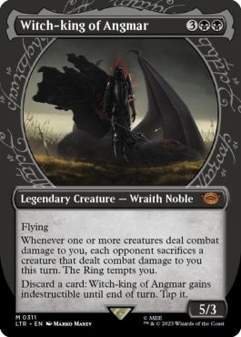 naokuroshop MTG [LTR][0311][黒][M][EN][アングマールの魔王/Witch-king of Angmar]（foil） NM