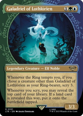 naokuroshop MTG [LTR][0321][多][R][EN][ロスロリアンのガラドリエル/Galadriel of Lothlorien]（foil） NM