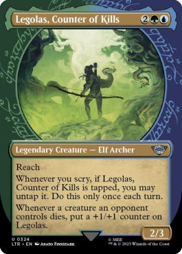 naokuroshop MTG [LTR][0324][多][U][EN][打破数を競う者、レゴラス/Legolas, Counter of Kills]（foil） NM