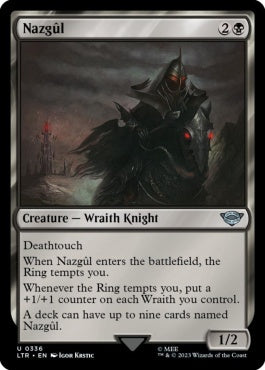 naokuroshop MTG [LTR][0336][黒][U][EN][ナズグル/Nazgûl] NM