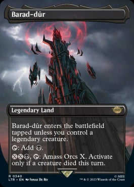 naokuroshop MTG [LTR][0340][土地][R][EN][バラド＝ドゥール/Barad-dûr] NM