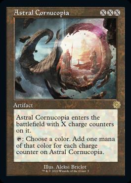 naokuroshop MTG [BRR][005][茶][R][EN][霊体のヤギ角/Astral Cornucopia] NM