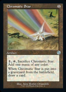 naokuroshop MTG [BRR][011][茶][U][EN][彩色の星/Chromatic Star]（foil） NM