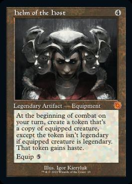 naokuroshop MTG [BRR][019][茶][M][EN][多勢の兜/Helm of the Host]（foil） NM