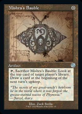 naokuroshop MTG [BRR][097][茶][U][EN][ミシュラのガラクタ/Mishra's Bauble]（foil） NM