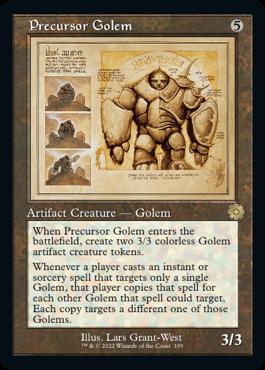 naokuroshop MTG [BRR][105][茶][R][EN][先駆のゴーレム/Precursor Golem]（foil） NM