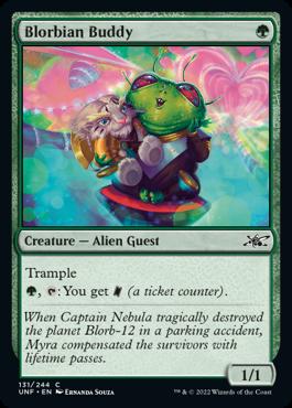 naokuroshop MTG [UNF][131][緑][C][EN][Blorbian Buddy]（foil） NM