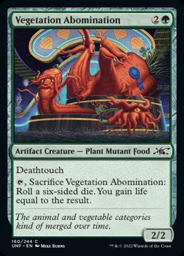 naokuroshop MTG [UNF][160][緑][C][EN][Vegetation Abomination] NM