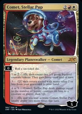 naokuroshop MTG [UNF][166][多][M][EN][Comet, Stellar Pup]（foil） NM