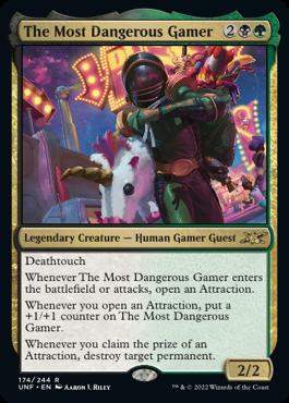 naokuroshop MTG [UNF][174][多][R][EN][The Most Dangerous Gamer]（foil） NM