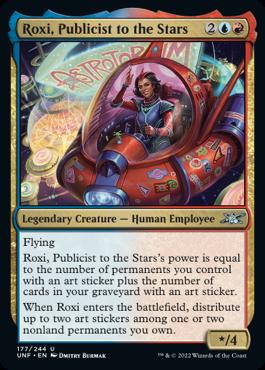 naokuroshop MTG [UNF][177][多][U][EN][Roxi, Publicist to the Stars]（foil） NM