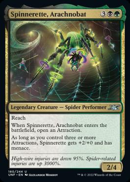 naokuroshop MTG [UNF][180][多][U][EN][Spinnerette, Arachnobat]（foil） NM