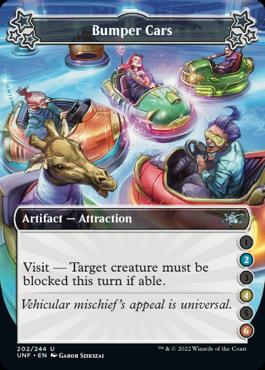 naokuroshop MTG [UNF][202][茶][U][EN][Bumper Cars (b)]（foil） NM