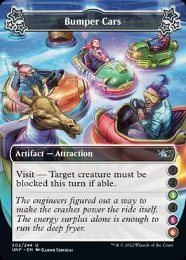 naokuroshop MTG [UNF][202][茶][U][EN][Bumper Cars (e)]（foil） NM