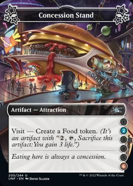 naokuroshop MTG [UNF][205][茶][U][EN][Concession Stand (a)] NM