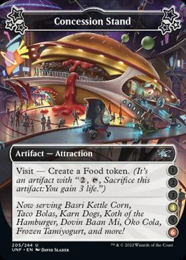 naokuroshop MTG [UNF][205][茶][U][EN][Concession Stand (c)]（foil） NM