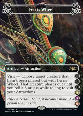 naokuroshop MTG [UNF][210][茶][R][EN][Ferris Wheel (a)]（foil） NM