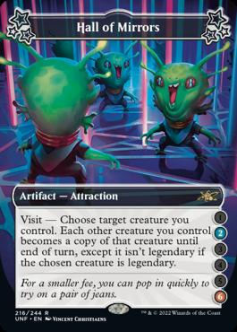 naokuroshop MTG [UNF][216][茶][R][EN][Hall of Mirrors (a)]（foil） NM