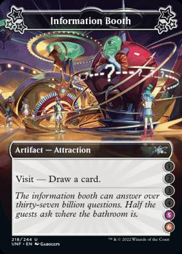 naokuroshop MTG [UNF][218][茶][U][EN][Information Booth (d)]（foil） NM