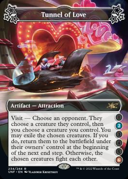 naokuroshop MTG [UNF][234][茶][R][EN][Tunnel of Love (a)]（foil） NM