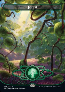 naokuroshop MTG [UNF][239][土][C][EN][森/Forest] NM