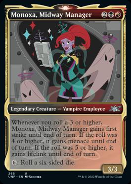 naokuroshop MTG [UNF][265][多][U][EN][Monoxa, Midway Manager]（foil） NM