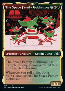 naokuroshop MTG [UNF][270][多][U][EN][The Space Family Goblinson]（foil） NM