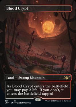 naokuroshop MTG [UNF][279][土][R][EN][血の墓所/Blood Crypt]（foil） NM