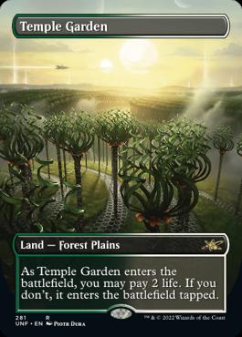 naokuroshop MTG [UNF][281][土][R][EN][寺院の庭/Temple Garden] NM