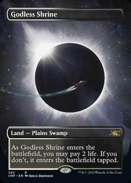 naokuroshop MTG [UNF][282][土][R][EN][神無き祭殿/Godless Shrine]（foil） NM