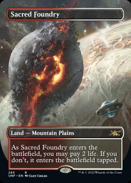 naokuroshop MTG [UNF][285][土][R][EN][聖なる鋳造所/Sacred Foundry] NM