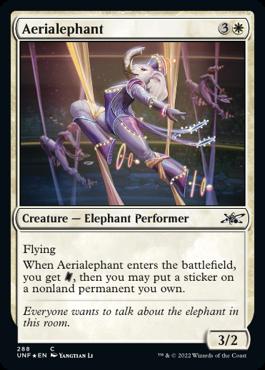 naokuroshop MTG [UNF][288][白][C][EN][Aerialephant] NM