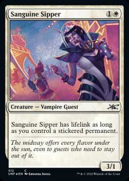 naokuroshop MTG [UNF][312][白][C][EN][Sanguine Sipper] NM