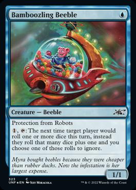 naokuroshop MTG [UNF][323][青][C][EN][Bamboozling Beeble] NM