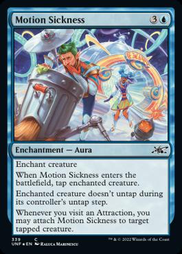 naokuroshop MTG [UNF][339][青][C][EN][Motion Sickness] NM