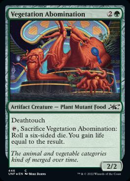 naokuroshop MTG [UNF][446][緑][C][EN][Vegetation Abomination] NM